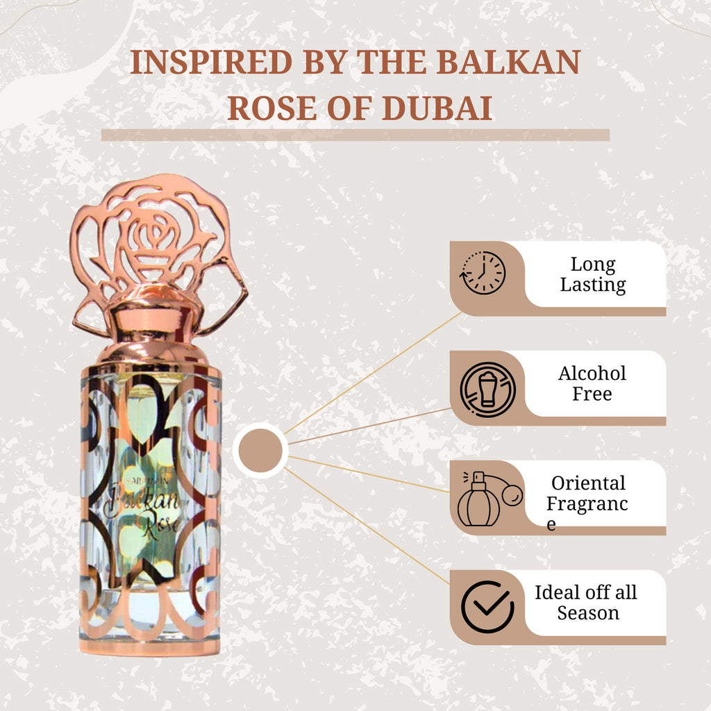 Balkan Rose Perfume Oil 10ml