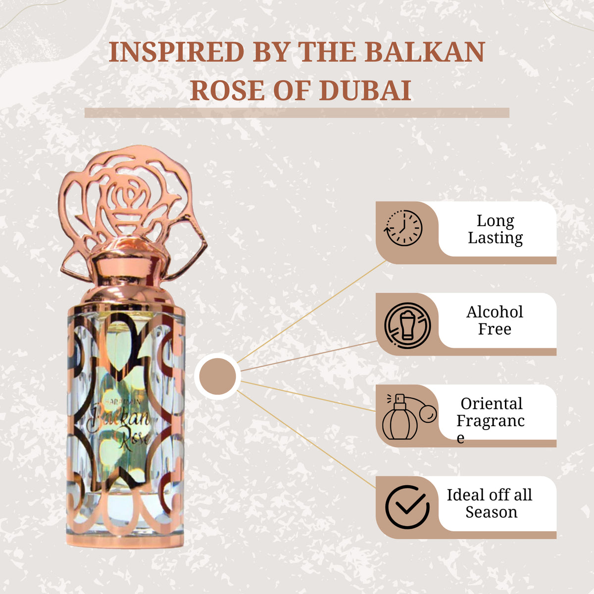 Balkan Rose Perfume Oil 10ml