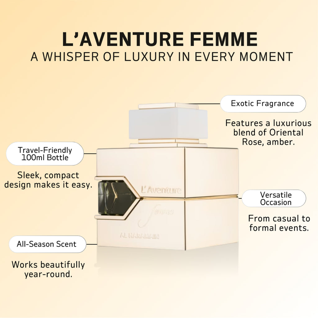 L'Aventure Femme Eau de Parfum 100ml