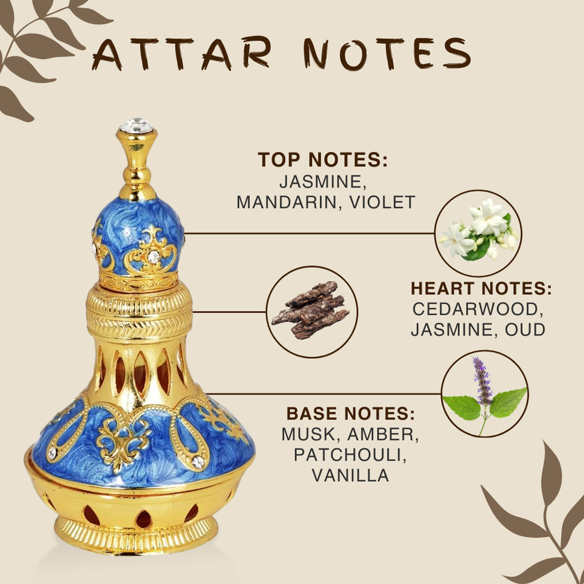 Taj Perfume Oil 12ml