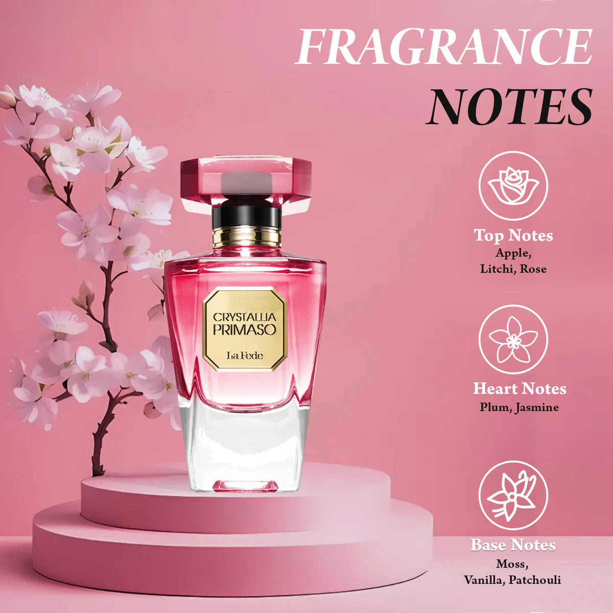 Crystallia Primaso Eau De Parfum 100ml
