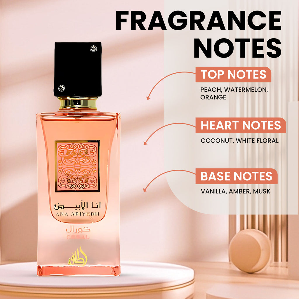 Ana Abiyedh Coral Eau de Parfum 60ml