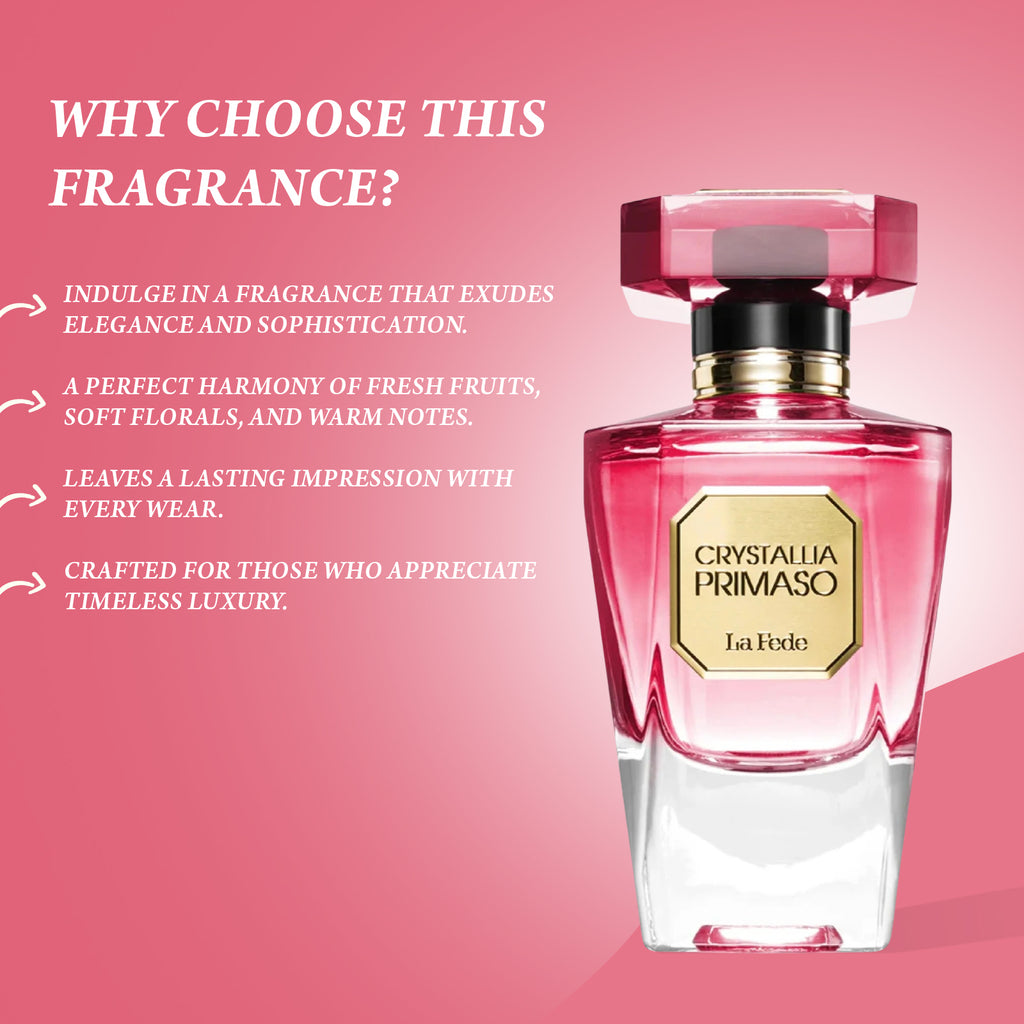 Crystallia Primaso Eau De Parfum 100ml