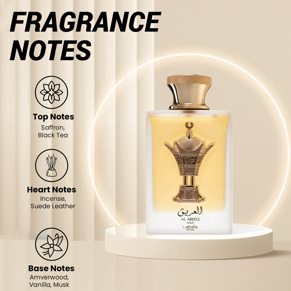 Al Areeq Gold Eau De Parfum 100ml