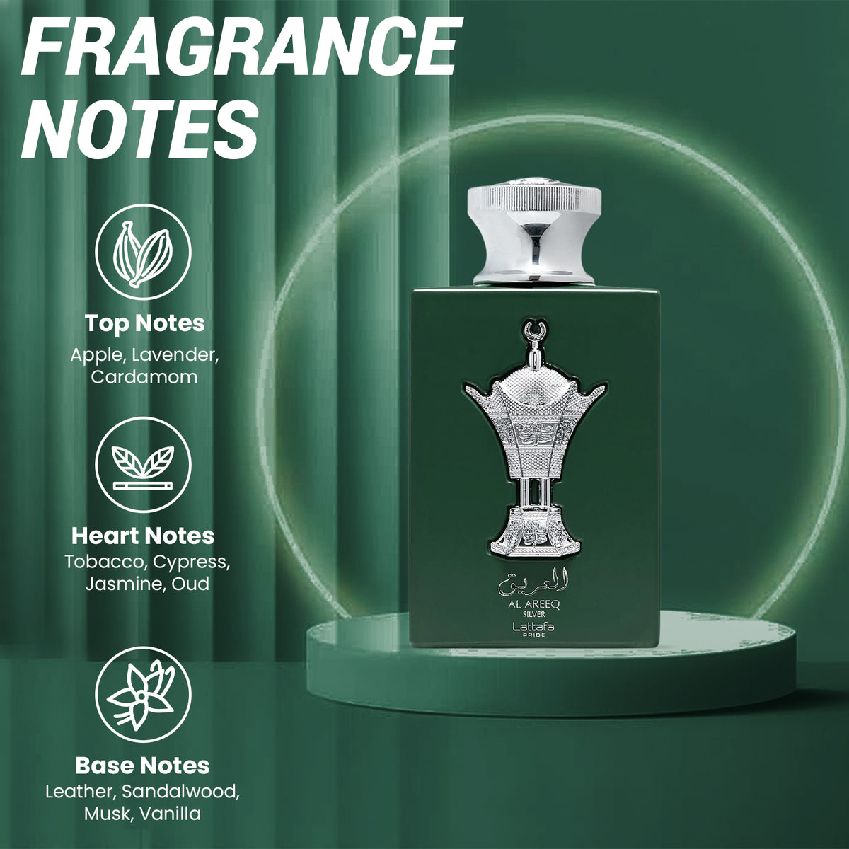Al Areeq Silver Eau De Parfum 100ml
