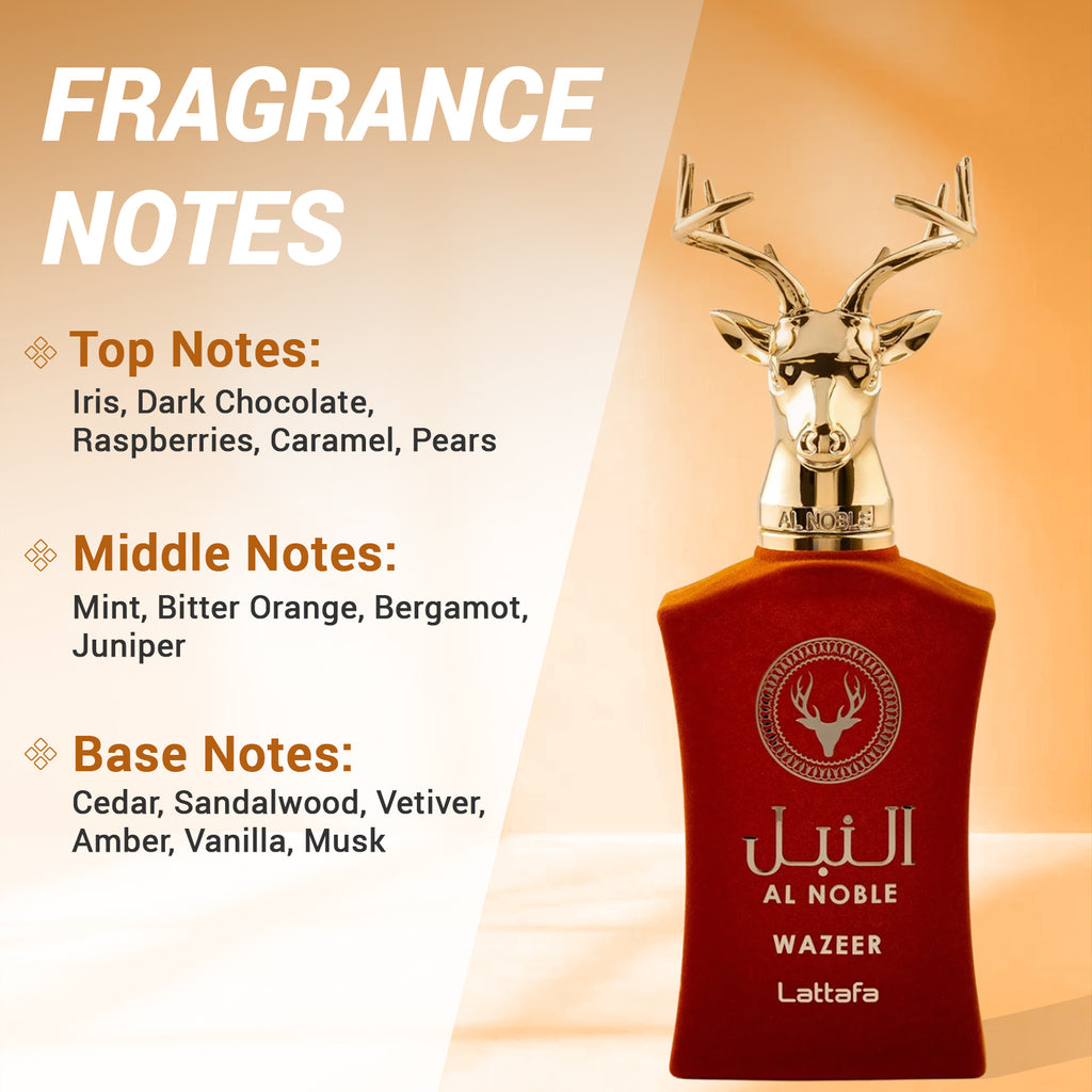 Al Noble Wazeer Eau De Parfum 100ml