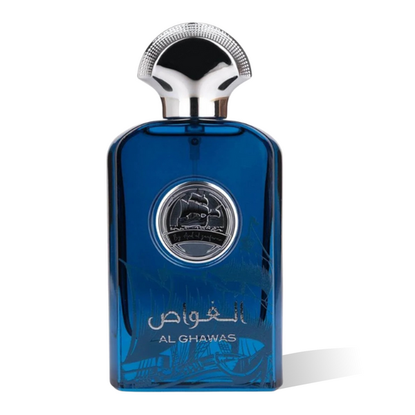 Al Ghawas Unisex Eau de Parfum Spray 100ML | Long-Lasting Luxurious Unisex Fragrance | Luxury Scent for Men & Women | Perfect Gift Idea | Premium Perfume for Daily Wear | Fresh & Elegant| Must-Have Fragrance