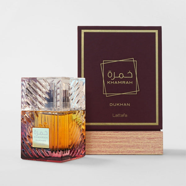 Khamrah Dukhan Eau de Parfum 100ML Spray – Bold Unisex Fragrance with Smoky Mandarin, Pimento, and Amber – Hypnotic Sillage, Perfect for a Modern Masculine Edge – Intense & Addictive Oriental Perfume – Ideal Easter, Birthday, or Anniversary Gift hover