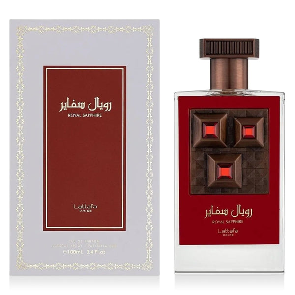 Royal Sapphire & Blue Sapphire Eau de Parfum 100ml | Luxury Unisex Fragrance Duo hover