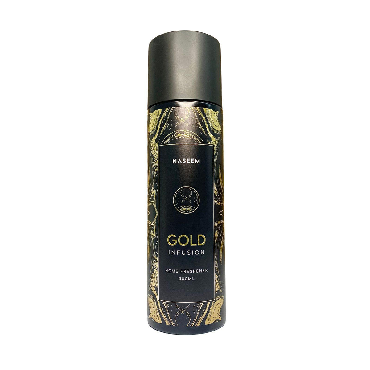 Naseem Gold Infusion Home Freshener 500ml | Premium Air Freshener & Odor Eliminator | Long-Lasting Fragrance for Home, Office & Car | Refreshing & Elegant Scent | Ideal for Household Cleaning | Perfect for Daily Use
