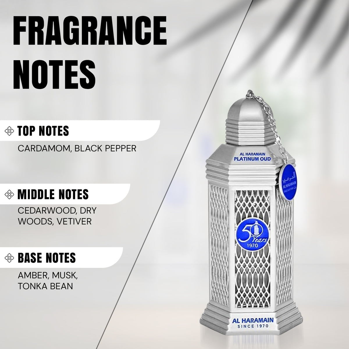 50 Year Anniversary Platinum Eau de Parfum 100ml