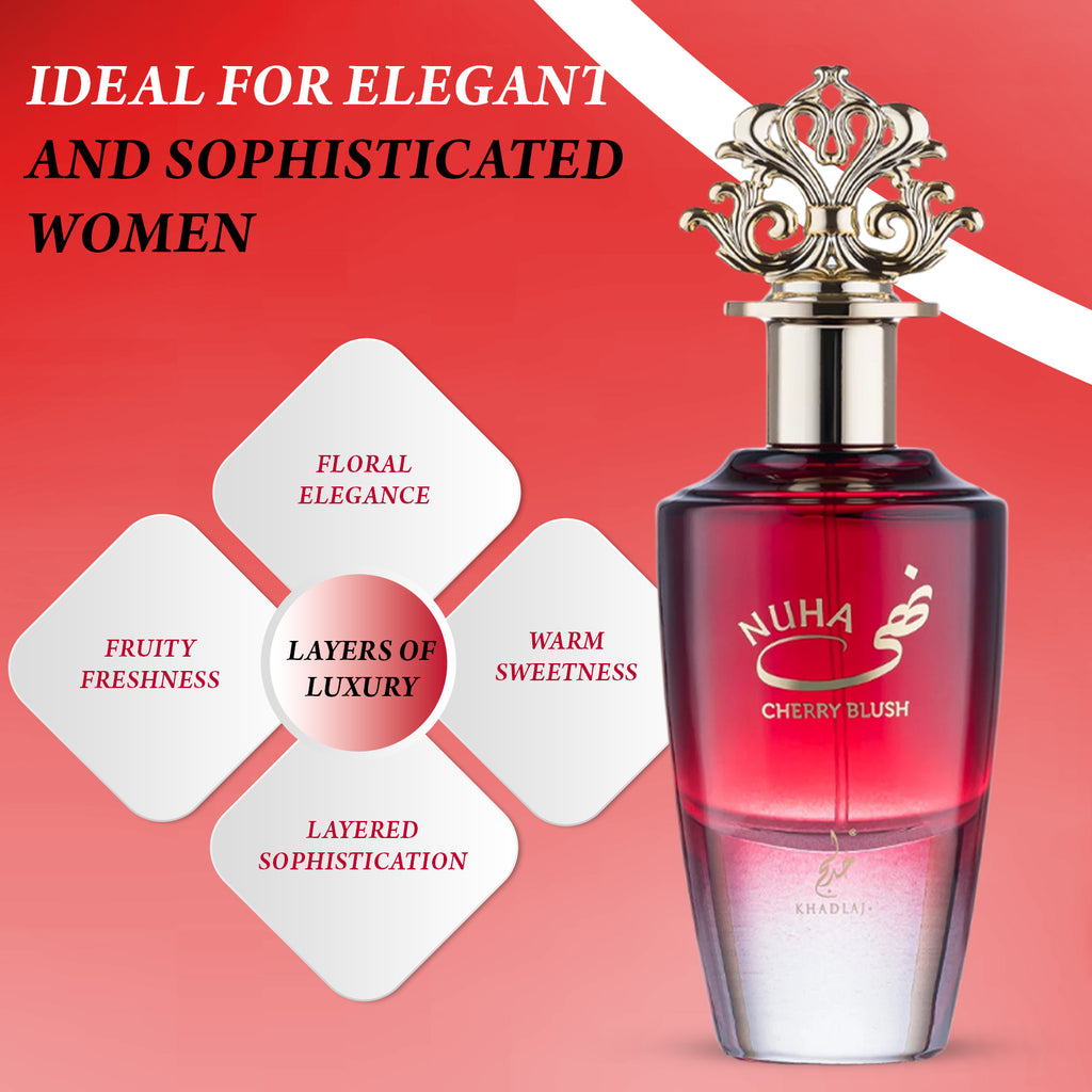 Nuha Cherry Blush Eau de Parfum 85ml