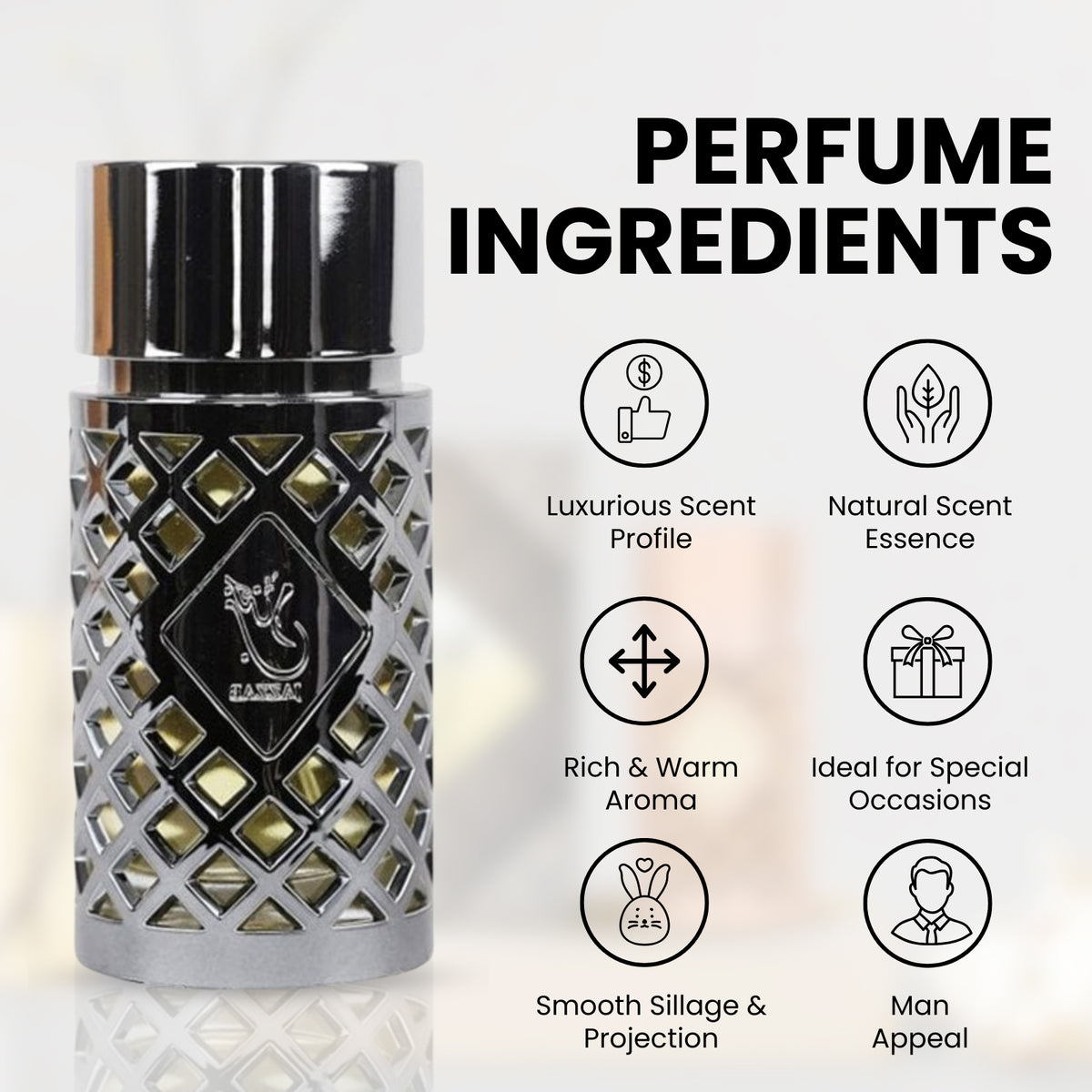 Jazzab Silver Eau de Parfum 100ml