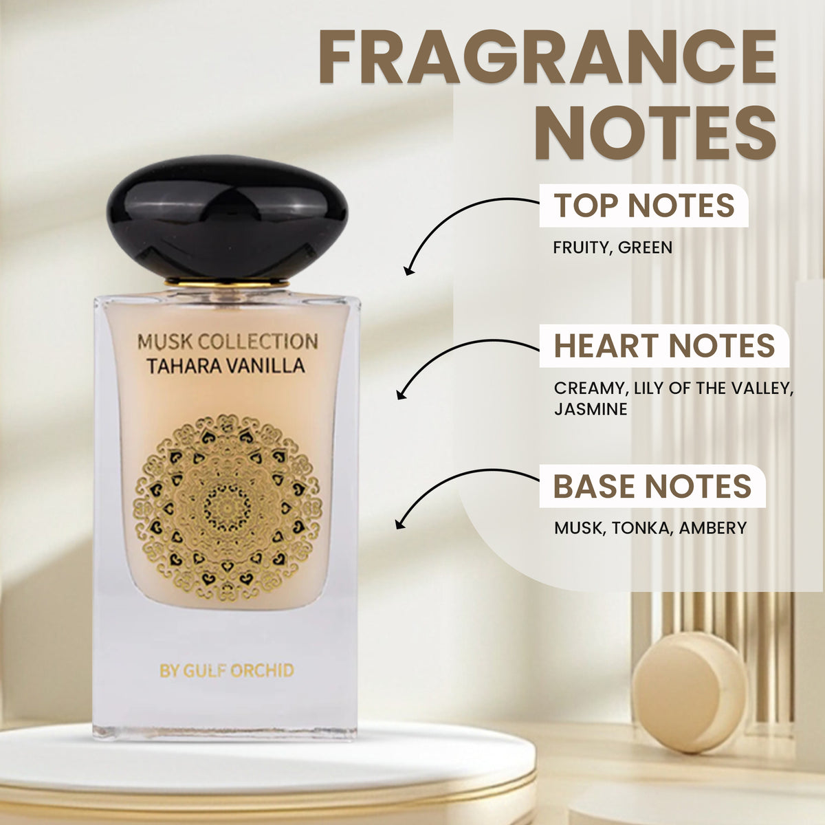 Musk Tahara Vanilla Eau de Parfum 60ml