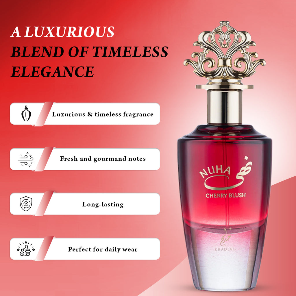 Nuha Cherry Blush Eau de Parfum 85ml