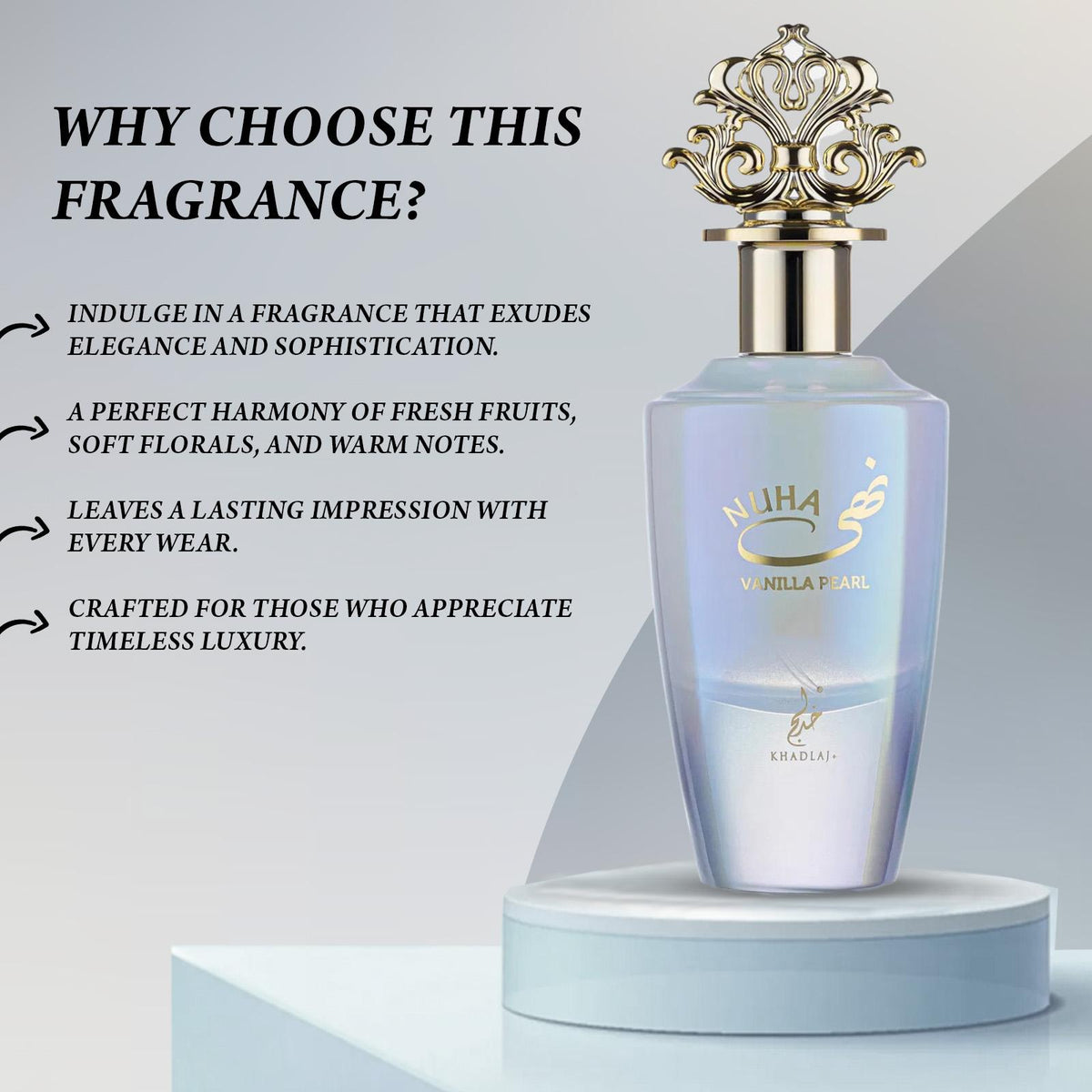 Nuha Vanilla Pearl Eau de Parfum 85ml
