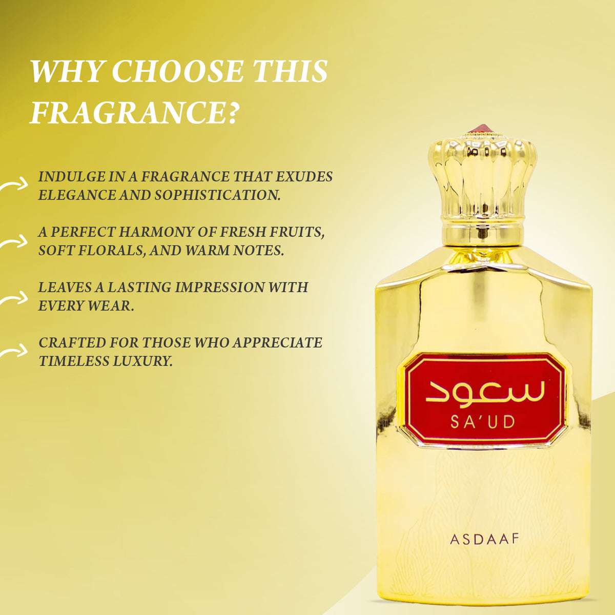 Sa'ud Eau de Parfum 100ml