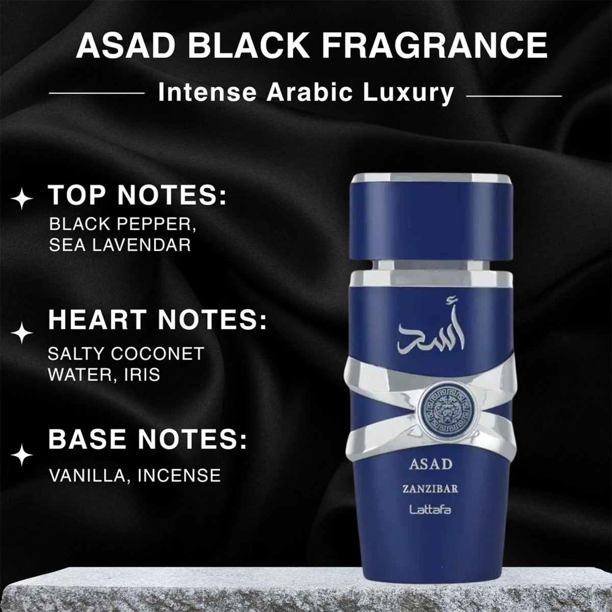 Asad Zanzibar Eau de Parfum 100ml