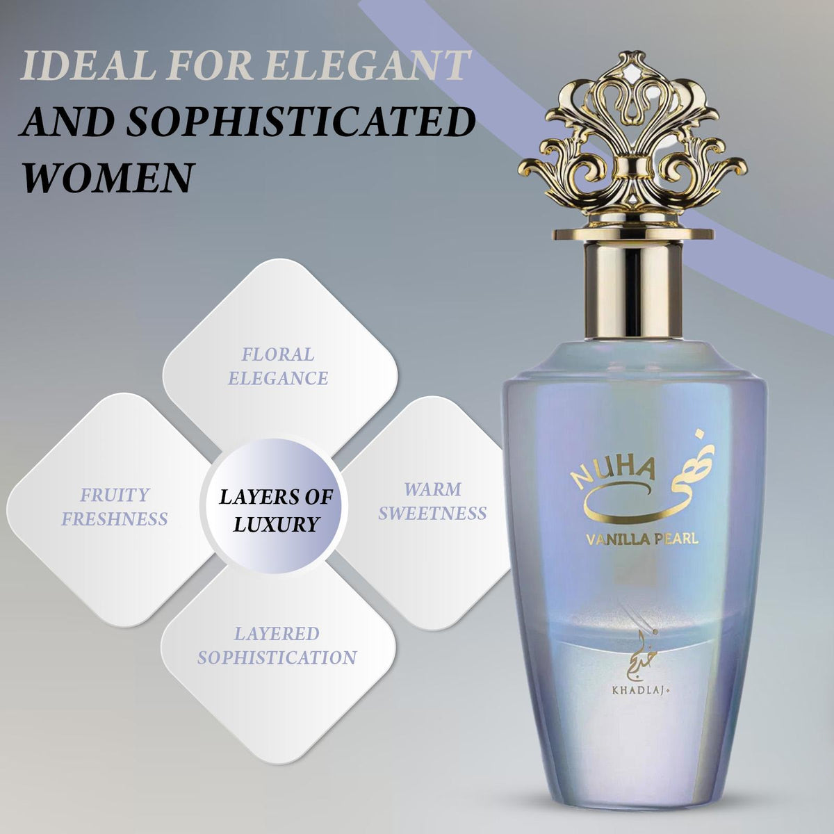 Nuha Vanilla Pearl Eau de Parfum 85ml