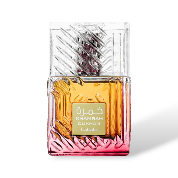 Khamrah Dukhan Eau de Parfum 100ML Spray – Bold Unisex Fragrance with Smoky Mandarin, Pimento, and Amber – Hypnotic Sillage, Perfect for a Modern Masculine Edge – Intense & Addictive Oriental Perfume – Ideal Easter, Birthday, or Anniversary Gift